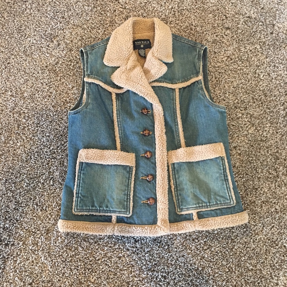 Nautica Jeans Company Jean Vest